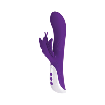 Twirly Butterfly - Roterende butterfly vibrator (Paars)